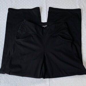 Black Wide Leg Pants with pockets